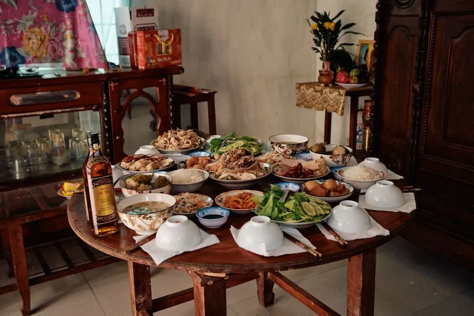 Mâm cúng đơn giản gọn gàng cho nhà chung cư